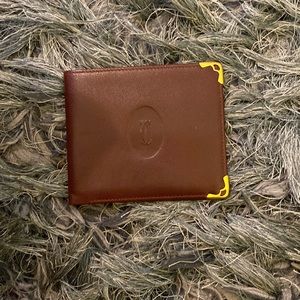 Cartier bifold wallet